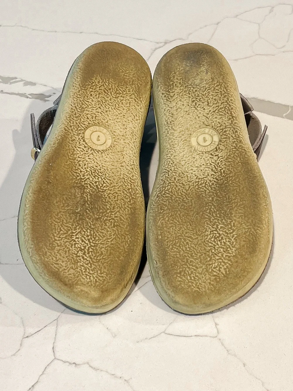 Saltwater Chocolate Brown Sun San Swimmer Sandals Little Kids Sz 1